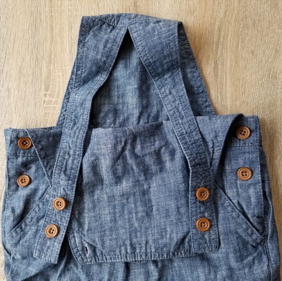 2011 nwt NEXT Direct 5-6 years boy girl chambray overalls - Picture 6 of 15